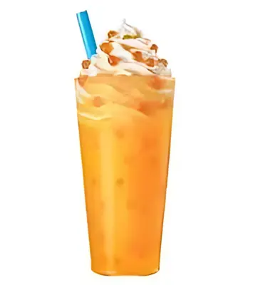 Orange Cloudsicle Slush Float