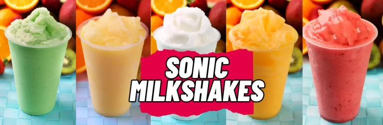 SONIC Milk Shake