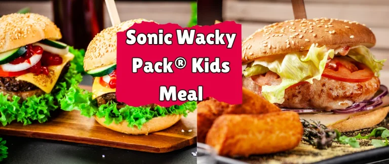 Sonic Wacky Pack® Kids Meal