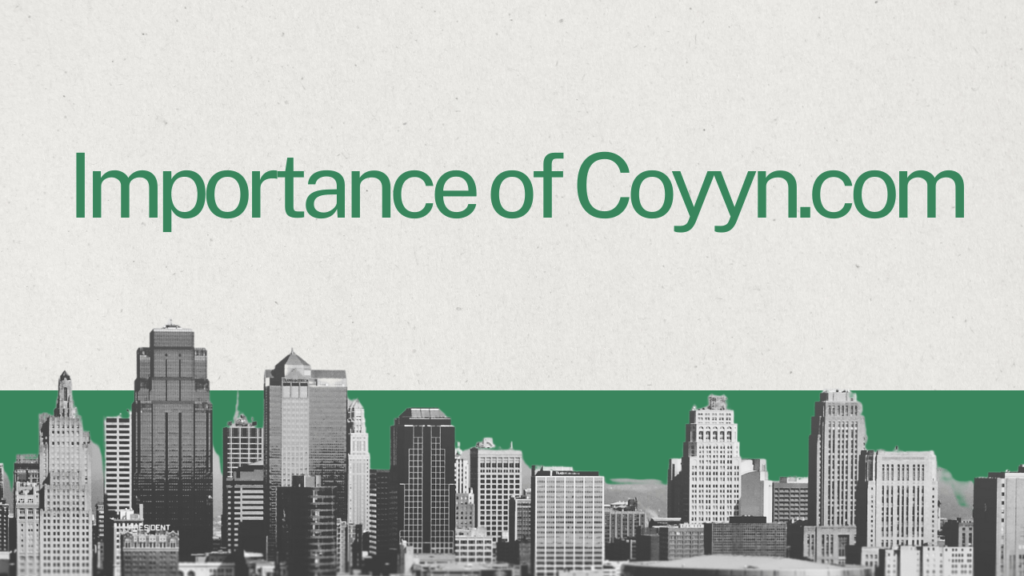 Coyyn.com Economy: Your Gateway of Revolutionizing Today Financial Landscapes 2 Importance of Coyyn.com