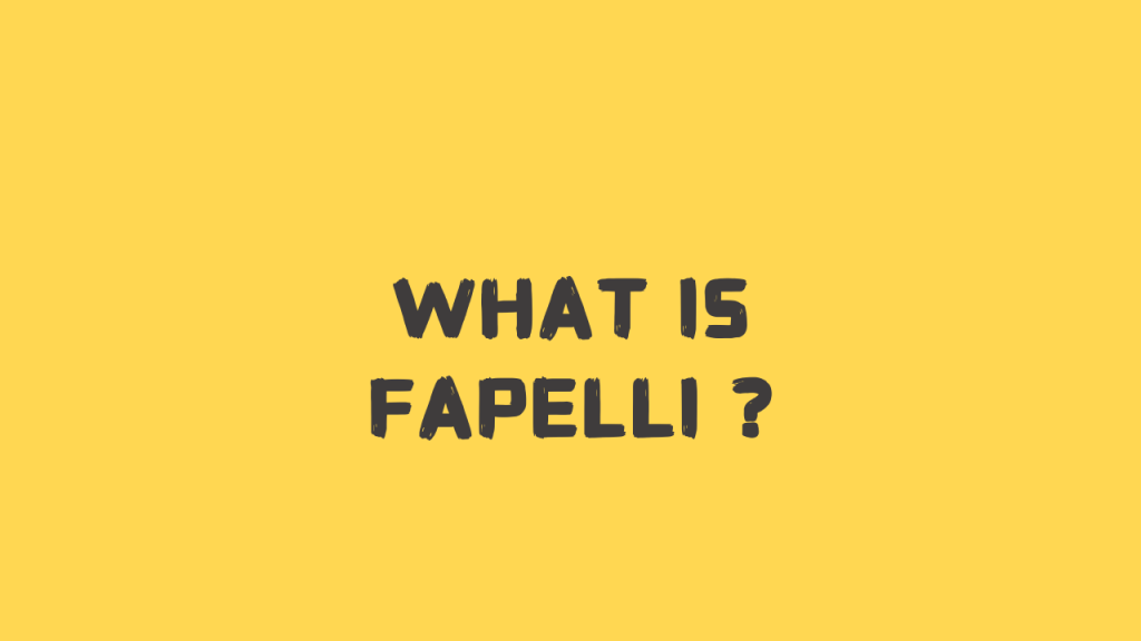 Fapelli: Everything You Need to Know About the New Platforms 2 What Is Fapelli ?