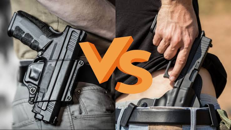 What Are the Legal Differences Between Open Carry and Concealed Carry?