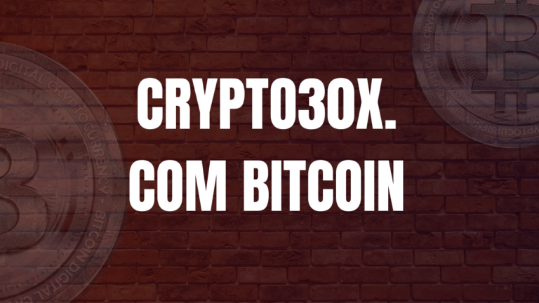 Crypto30x.com Bitcoin