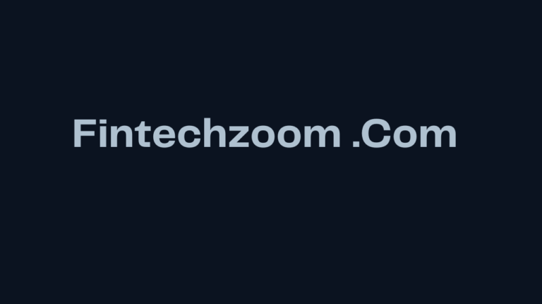 Fintechzoom .Com