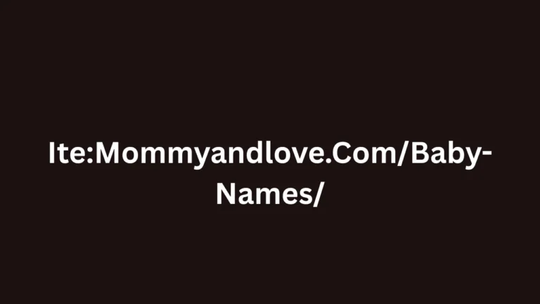 IteMommyandlove.ComBaby-Names