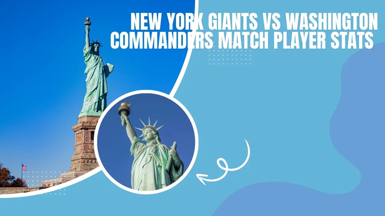 New York Giants vs Washington Commanders Match Player Stats 