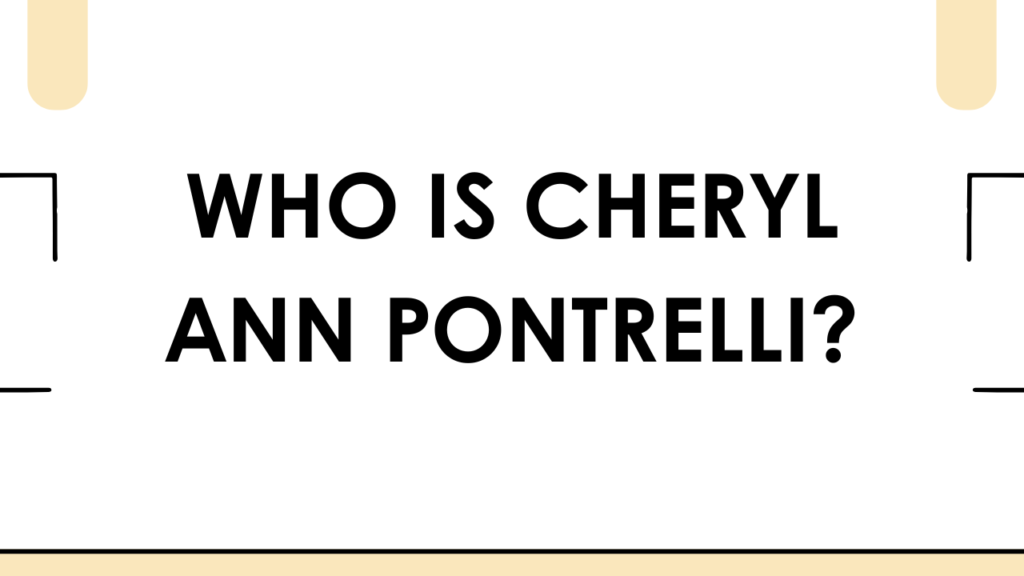 Cheryl Ann Pontrelli: Landon's Daughter Crash 2 Who is Cheryl Ann Pontrelli?