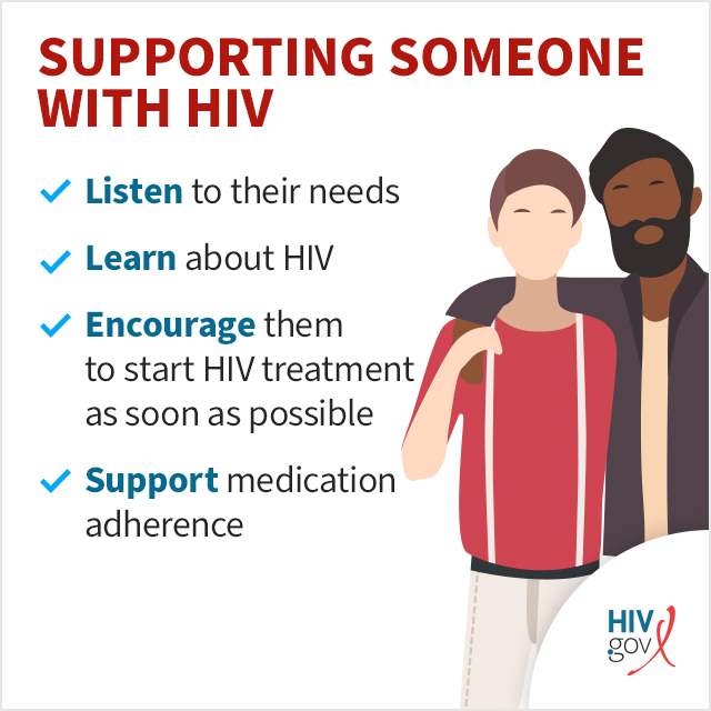 supporting someone with HIV