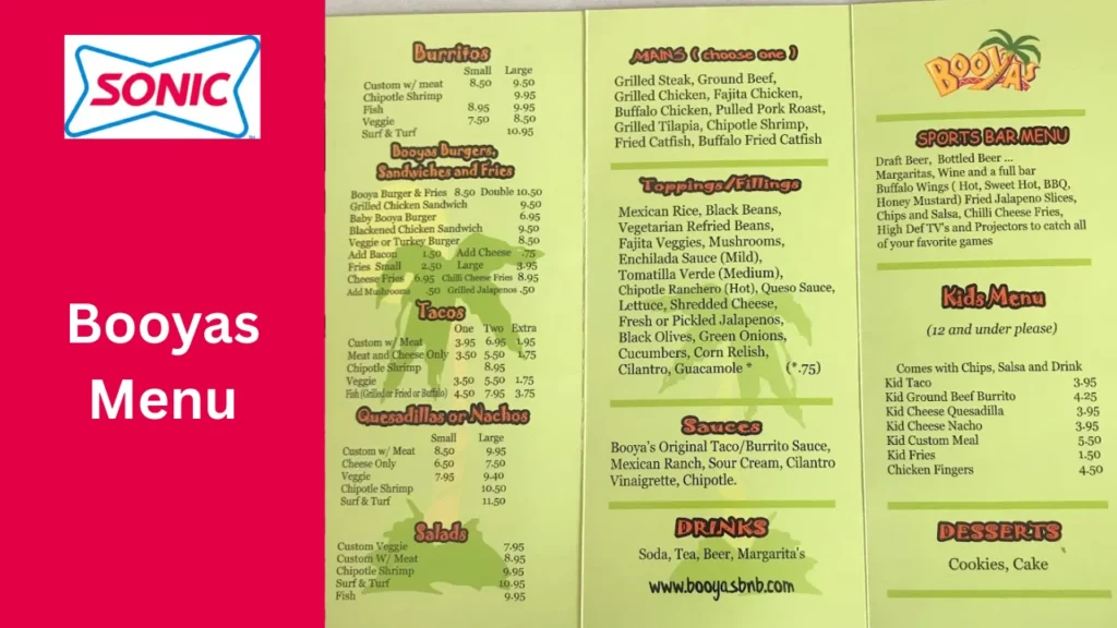 Booyas Menu: Complete Guide to Dishes, Prices, Locations, Hours, Deals, and Reviews 3 Booyas Menu